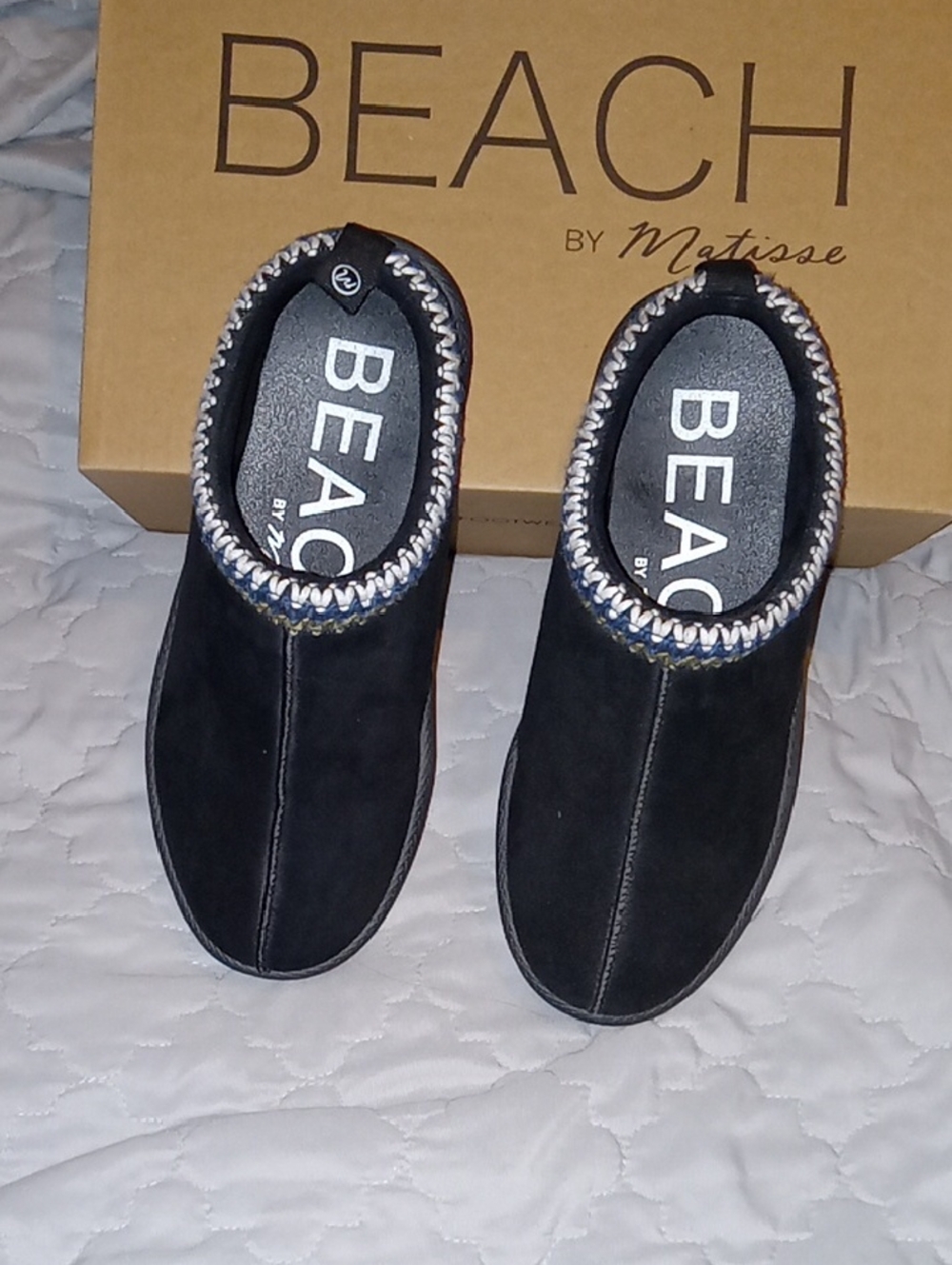 Beach By Matisse Black Slip-On Women's Shoes